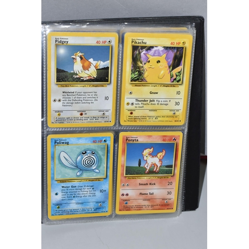 499 - POKEMON COMPLETE BASE SET, all 102 cards are included, condition ranges from good to  excellent (1)