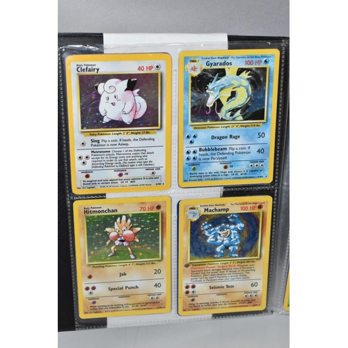 499 - POKEMON COMPLETE BASE SET, all 102 cards are included, condition ranges from good to  excellent (1)