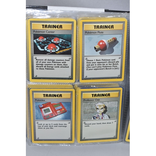 499 - POKEMON COMPLETE BASE SET, all 102 cards are included, condition ranges from good to  excellent (1)