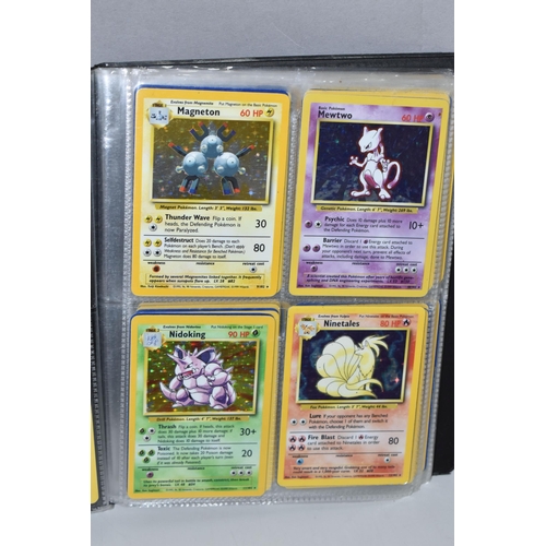 499 - POKEMON COMPLETE BASE SET, all 102 cards are included, condition ranges from good to  excellent (1)