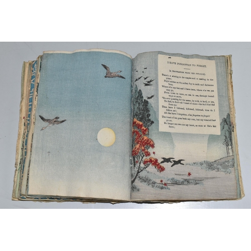 501 - ST. JOHN BRAMHALL; Mae, Japanese Jingles, published on crepe paper by T. Hasegawa, Tokyo 1891 with a... 