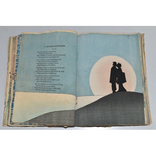 501 - ST. JOHN BRAMHALL; Mae, Japanese Jingles, published on crepe paper by T. Hasegawa, Tokyo 1891 with a... 