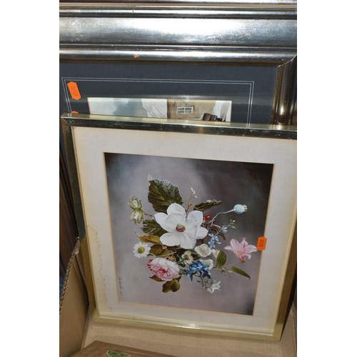 341 - A SMALL QUANTITY OF DECORATIVE PICTURES, to include print reproductions of 19th / 20th century paint... 