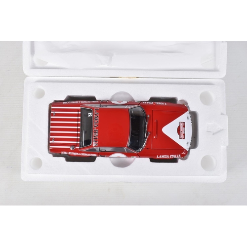 A BOXED AUTOART MILLENNIUM LANCIA FULVIA 1.6HF 1:18 SCALE