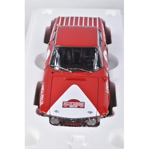 Amazon.co.jp: AUTOart 1/18 LANCIA FULVIA 1.6HF WINNER OF