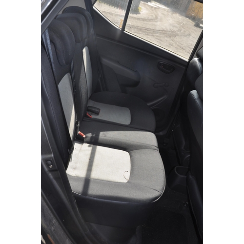 1002 - A 2010 HYUNDAI 110 CLASSIC FIVE DOOR HATCHBACK CAR, REGISTRATION NO- BK10 EOO, in grey with a 1.2ltr... 