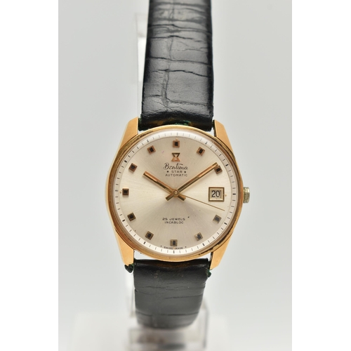 73 - A 'BENTIMA' WRISTWATCH, automatic movement, round dial signed 'Bentima Star' automatic 25 jewels inc... 