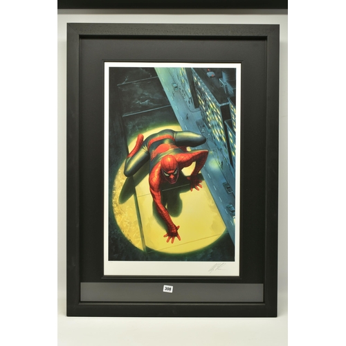 308 - ALEX ROSS FOR MARVEL COMICS (AMERICAN CONTEMPORARY) 'THE SPECTACULAR SPIDERMAN', a signed limited ed... 