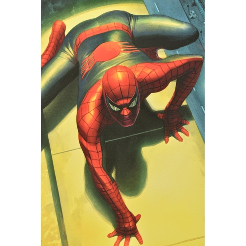 308 - ALEX ROSS FOR MARVEL COMICS (AMERICAN CONTEMPORARY) 'THE SPECTACULAR SPIDERMAN', a signed limited ed... 