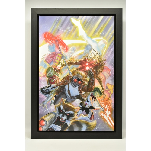 309 - ALEX ROSS FOR DC COMICS (AMERICAN CONTEMPORARY) 'GUARDIANS OF THE GALAXY', a signed artist proof edi... 