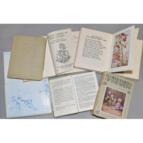 381 - CICELY MARY BARKER, FIVE VOLUMES OF FLOWER FAIRIES, comprising Flower Fairies of the Spring, Flower ... 