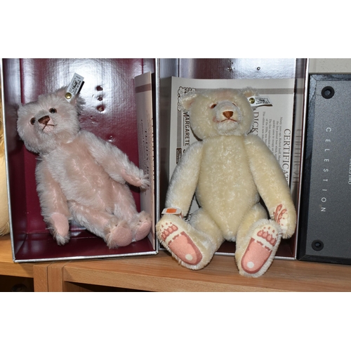 400 - TWO BOXED LIMITED EDITION STEIFF TEDDY BEARS, comprising 407574 Dicky 1930 White 33, 01251/7000 shor... 