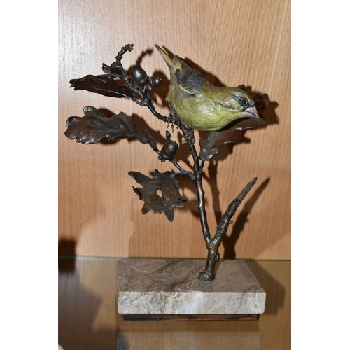 401 - A GROUP OF FIVE LIMITED EDITION ALBANY FINE CHINA LTD EUROPEAN FINCH SERIES FIGURINES, comprising  H... 