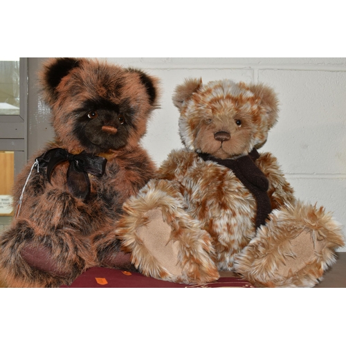 418 - TWO CHARLIE BEARS, comprising 'Hob Nob' CB161611 from the Plush Collection 1016, designed by Isabell... 