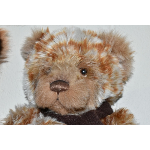 418 - TWO CHARLIE BEARS, comprising 'Hob Nob' CB161611 from the Plush Collection 1016, designed by Isabell... 