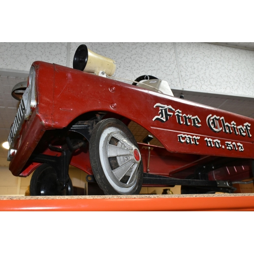 Amf fire cheap truck pedal car