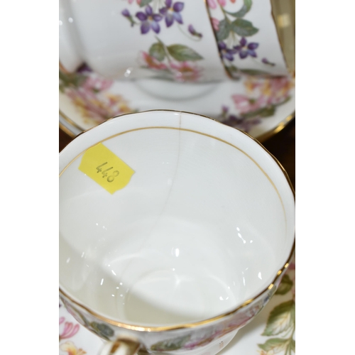 448 - A QUANTITY OF PARAGON/ROYAL ALBERT 'COUNTRY LANE' PATTERN DINNERWARE, comprising one large oval meat... 