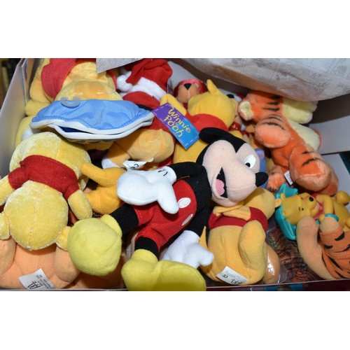 516 - A COLLECTION OF MODERN WINNIE THE POOH SOFT TOYS, assorted sizes and makers includes Disney Store Ho... 