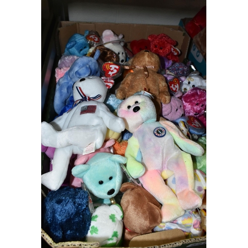 521 - A COLLECTION OF TY BEANIE BABIES, all in good condition, all with labels and tags, majority of tags ... 