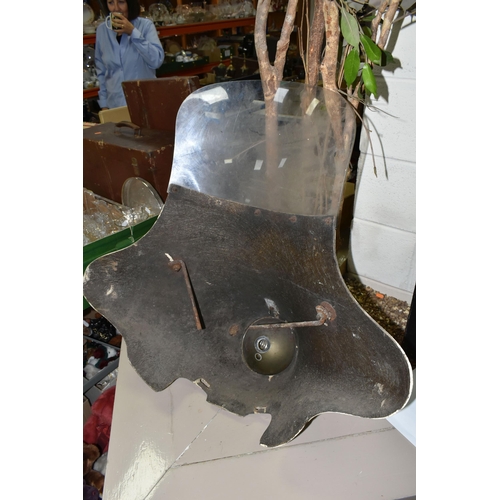 526 - A 1950'S/1960'S MOTORCYCLE FAIRING, of fibreglass construction with windscreen and Lucas headlamp le... 