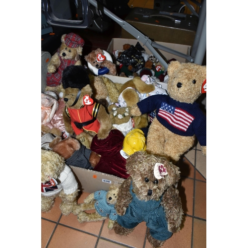 530 - A QUANTITY OF TY BEARS AND SOFT TOYS, mainly from the TY Collectibles and Attic Treasures collection... 