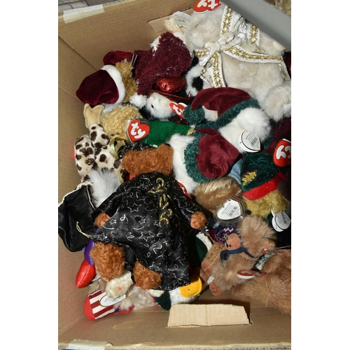 530 - A QUANTITY OF TY BEARS AND SOFT TOYS, mainly from the TY Collectibles and Attic Treasures collection... 