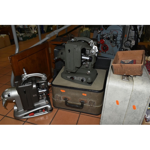 531 - A GROUP OF VINTAGE PAILLARD BOLEX PROJECTORS, to include two Paillard Bolex M8 projectors, one in th... 