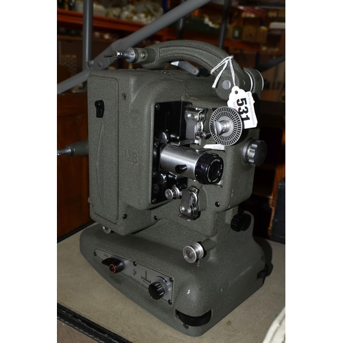 531 - A GROUP OF VINTAGE PAILLARD BOLEX PROJECTORS, to include two Paillard Bolex M8 projectors, one in th... 