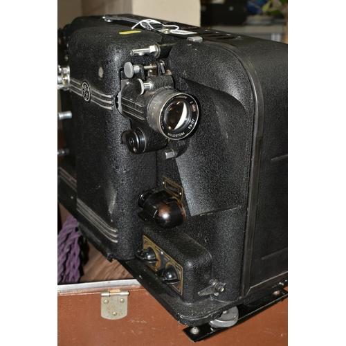 534 - A B.T.H BRITISH THOMAS-HOUSTON Co.LTD 35MM  SOUND PROJECTOR, c1940 with a Taylor-Hobson lens No.3311... 