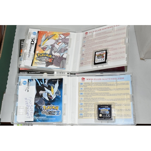 549 - POKEMON NINTENDO GAMES, includes Pokémon Pearl (DS), Pokémon Black (DS), Pokémon Black 2 (DS), Pokém... 