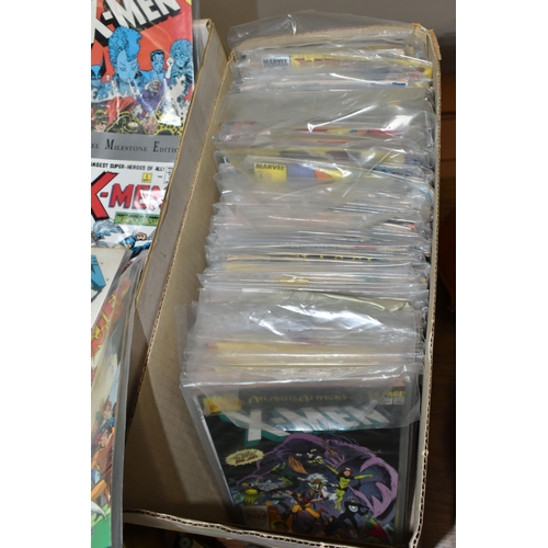 561 - BOX OF MARVEL X-MEN COMICS, over 100 Marvel comics relating to X-Men including X Factor number 5 and... 