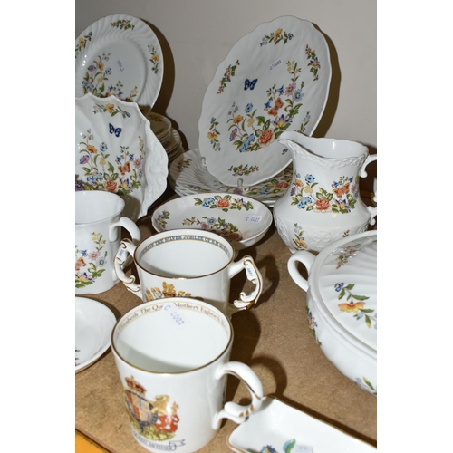 575 - AYNSLEY DINNER WARES AND GIFT WARES ETC, to include 'Cottage Garden' dinner plates, starter plates, ... 