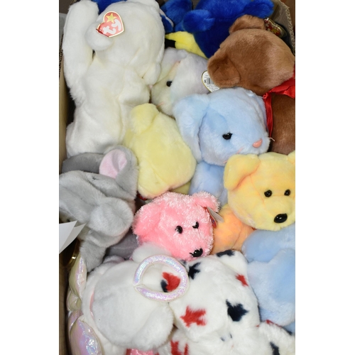 592 - A QUANTITY OF TY BEARS AND SOFT TOYS, mainly from the TY Collectibles and Attic Treasures collection... 