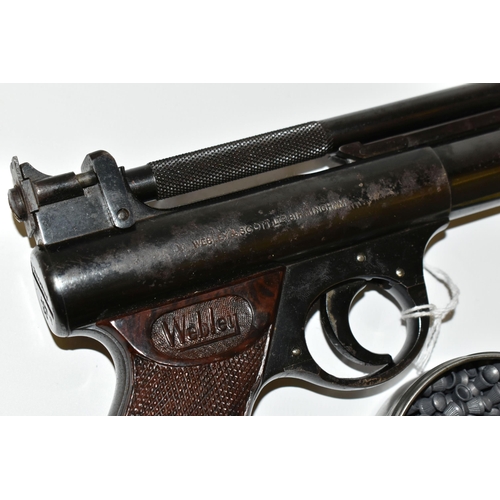 192 - A .22'' WEBLEY & SCOTT SENIOR AIR PISTOL, bearing batch number 1488, It is in correct working order ... 