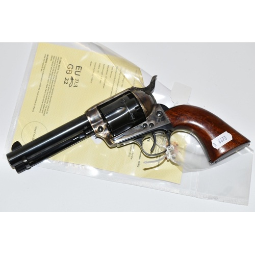 198 - A .44'' UBERTI MODEL 1873 CATTLEMAN REVOLVER, serial number 149424, deactivated to the current EU sp... 