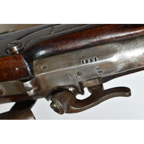 199 - A REPLICA 20 BORE FLINTLOCK POTSDAM PRUSSIAN ARMY ISSUE MILITARY PISTOL FITTED WITH AN 8¾'' BARRE it... 