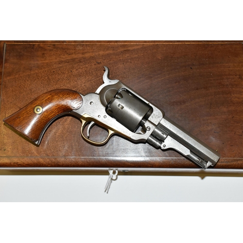 209 - AN ANTIQUE .31'' 'POCKET' MODEL PERCUSSION REVOLVER BY E.WHITNEY, serial number 193361, fitted with ... 