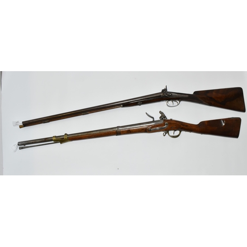 Sold at Auction: Double BBl. Percussion Shotgun