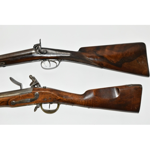 Sold at Auction: Double BBl. Percussion Shotgun