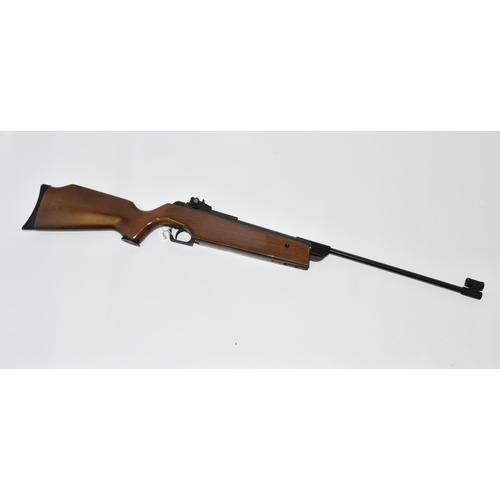 223 - A .177'' SPANISH NORICA MODEL 80-6 HINGED ACTION SPRING AIR RIFLE, serial number F11297, it is fitte... 