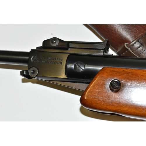 225 - A .177'' FEINWERKBAU MODEL SPORT 124 AIR RIFLE, made in Germany,  serial number 21610, it appears to... 