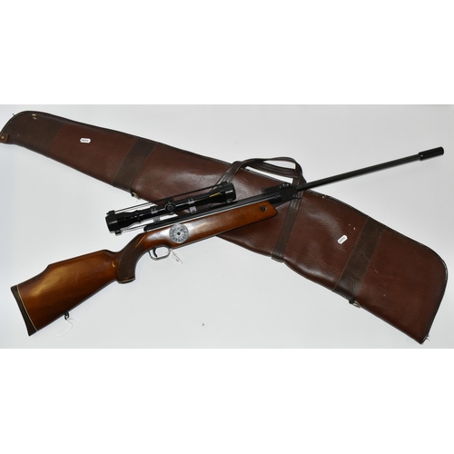 225 - A .177'' FEINWERKBAU MODEL SPORT 124 AIR RIFLE, made in Germany,  serial number 21610, it appears to... 