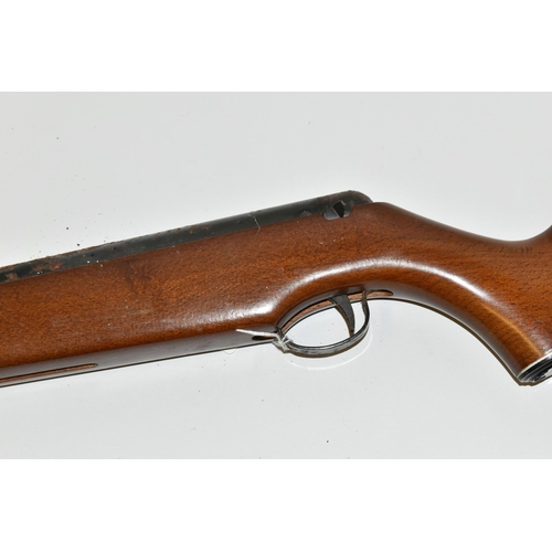 226 - A .22'' WEBLEY & SCOTT VULCAN AIR RIFLE, in working order but with heavily corroded metalwork render... 