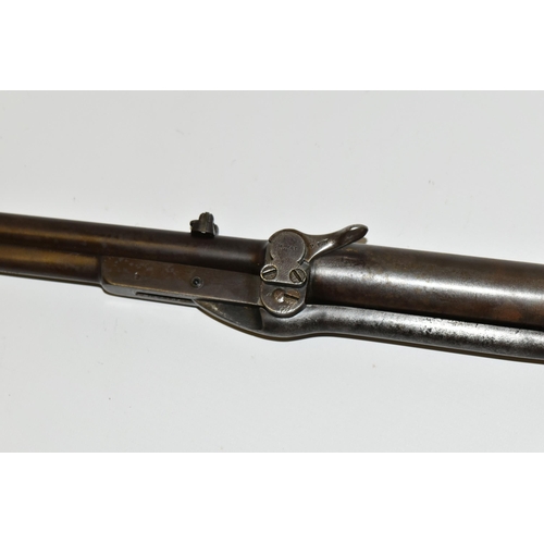 230 - A .177''  B.S.A. AIR RIFLE, serial number 15173, fitted with a pistol grip stock and spade handle c... 