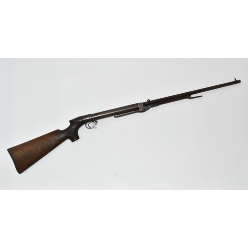 230 - A .177''  B.S.A. AIR RIFLE, serial number 15173, fitted with a pistol grip stock and spade handle c... 