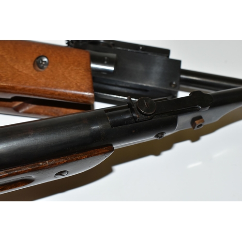 235 - A .22'' DIANA MODEL 22 AIR RIFLE, made in Germany,  in good working order with very little loss of i... 