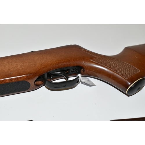 235 - A .22'' DIANA MODEL 22 AIR RIFLE, made in Germany,  in good working order with very little loss of i... 