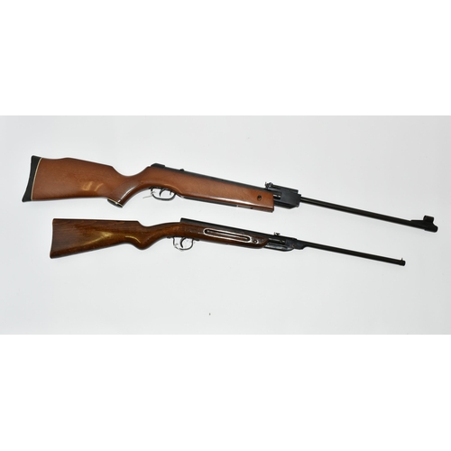 235 - A .22'' DIANA MODEL 22 AIR RIFLE, made in Germany,  in good working order with very little loss of i... 