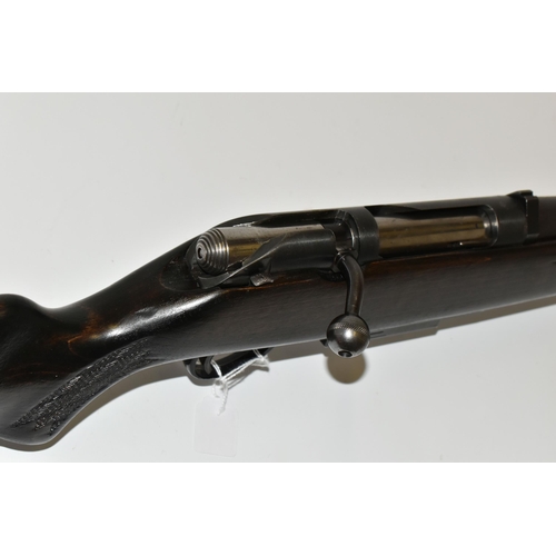 238 - A 12 BORE STEVENS MODEL 58D BOLT ACTION SHOTGUN,  fitted with a non-detachable magazine which is sta... 