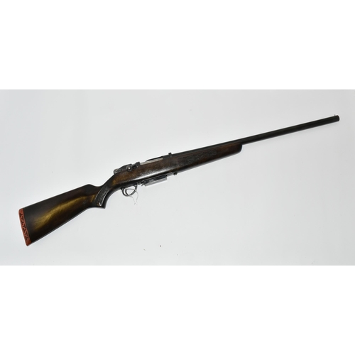 238 - A 12 BORE STEVENS MODEL 58D BOLT ACTION SHOTGUN,  fitted with a non-detachable magazine which is sta... 